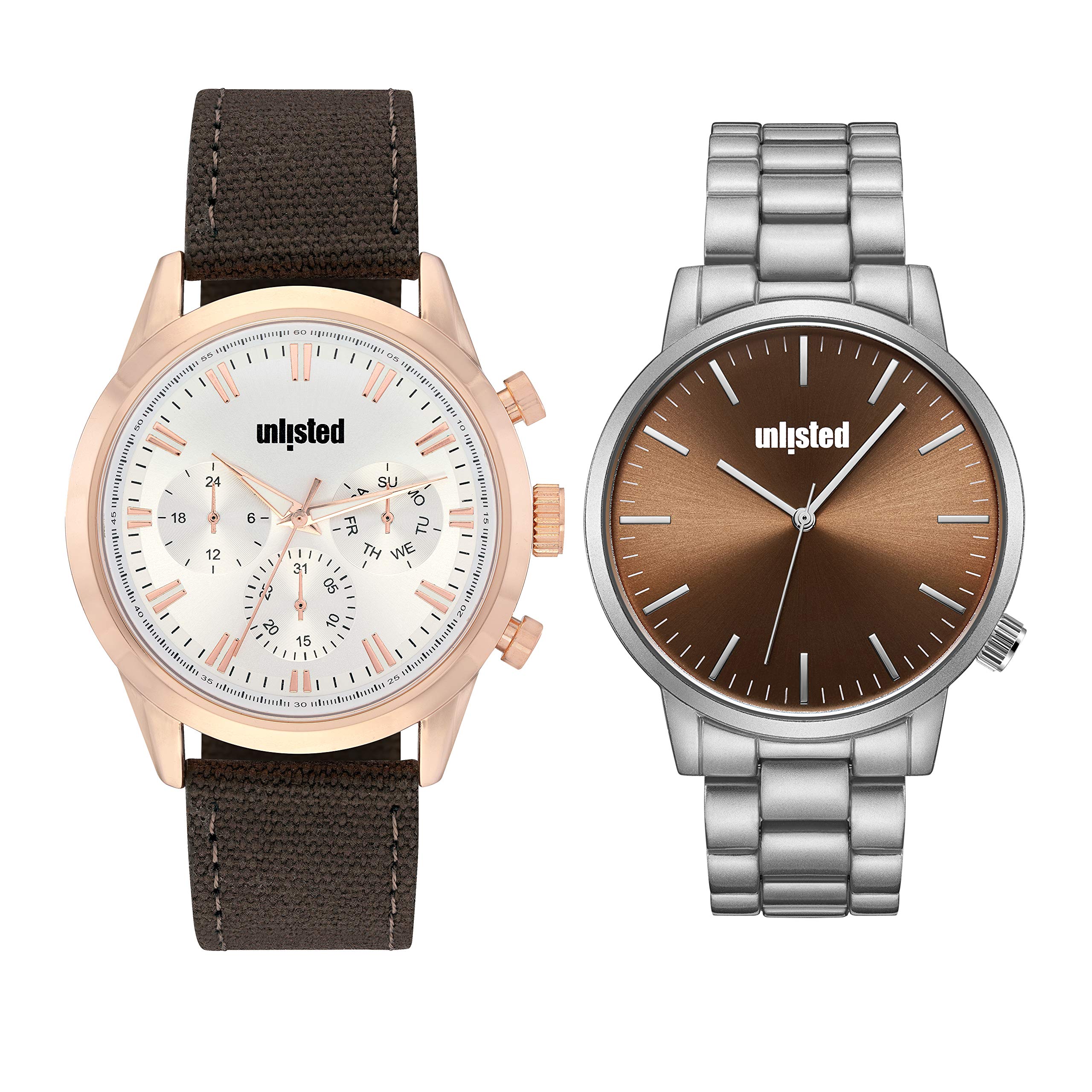 Unlisted by Kenneth Cole Autumn-Winter 20 Analog Brown Dial Mens Watch-UL51145004 (B08677CN1Y) Amazon Price History, Amazon Price Tracker
