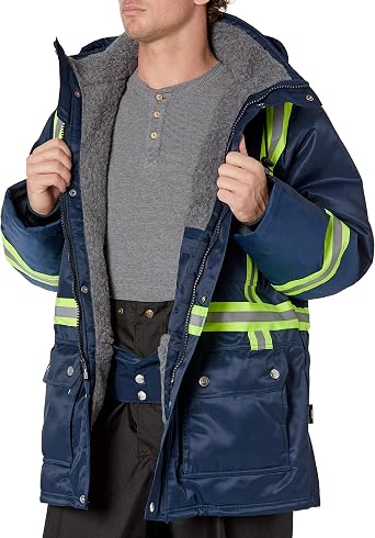 Helly Hansen Workwear Men's Weyburn High Visibility Parka Jacket