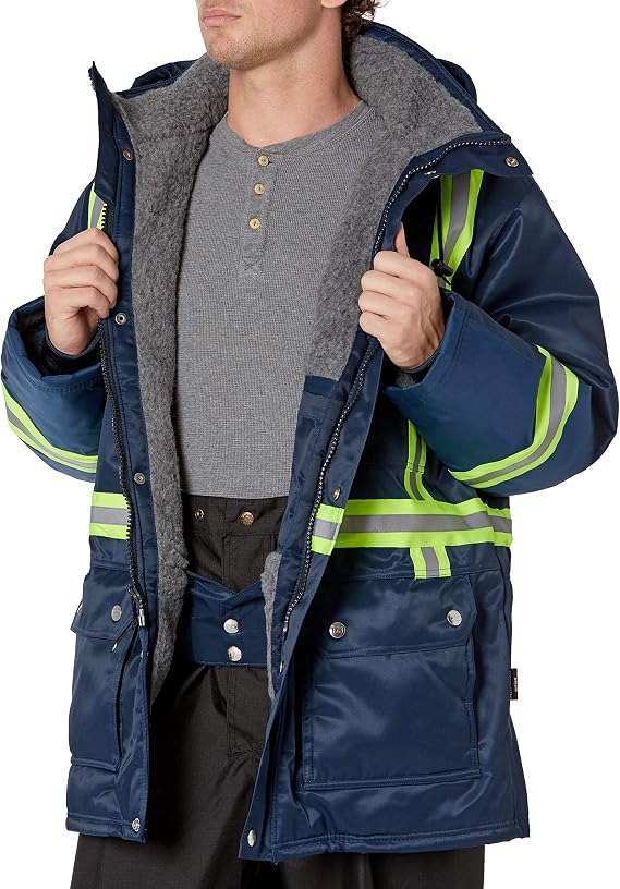 Helly Hansen Workwear Men's Weyburn High Visibility Parka Jacket