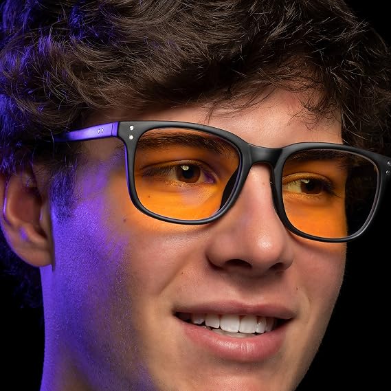 Setex Blue Light Blocking Glasses For Men and Women + Anti-Slip Nose Pads
