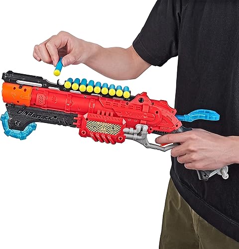 Miniatura 5 de ZURU - Lanzador de dardos de espuma X-Shot (24 dardos, 4 huevos) por ZURU Easy Reload, XShot Toy Blasters, juguetes de dardos de tiro con temática