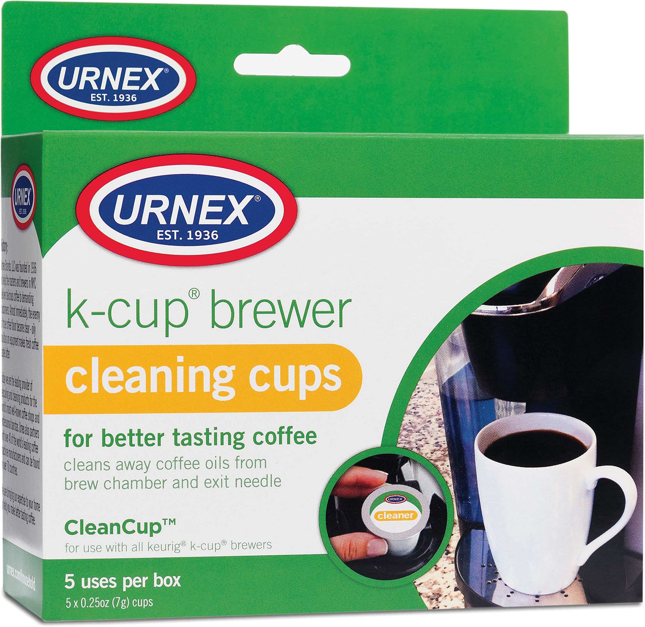 Amazon.com: Urnex Coffee Descaling Kit For Use With Keurig Coffee ...