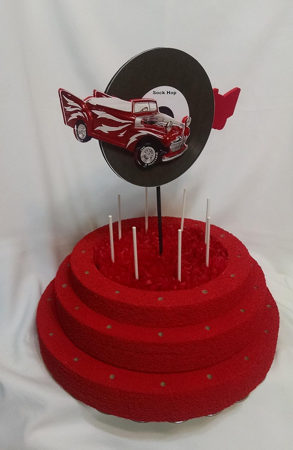 Cake Pop Stand Sock Hop Lollipop Stand Birthday Lollipop Holder Cake Pop Stand