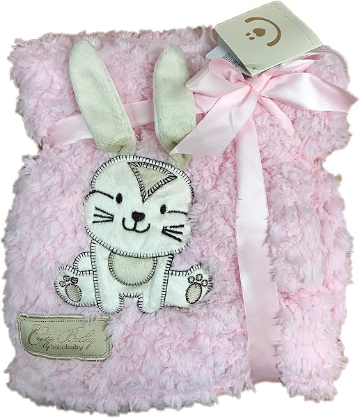 KIDDI-MEDIA Baby Blanket Soft and Cosy Embroidered with Name and Date of Birth, Quality 1A, Customisable - 2