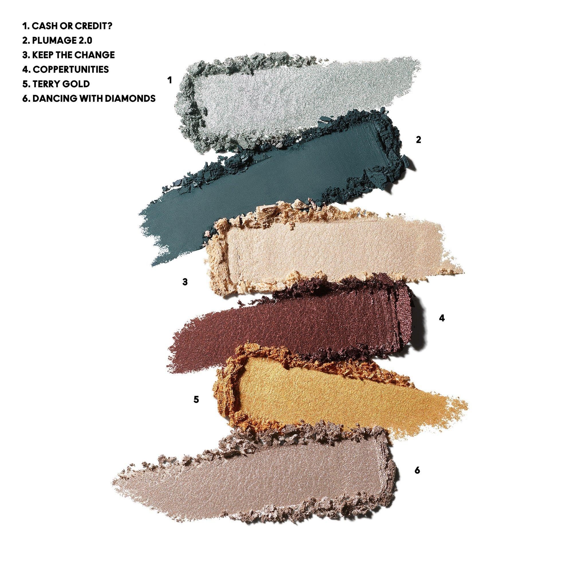 ⚫︎アメリカで購入　MAC トレジャー アイシャドウ パレット X 6 未使用 Amazon.com : MAC Treasured Eye Shadow Palette, All The