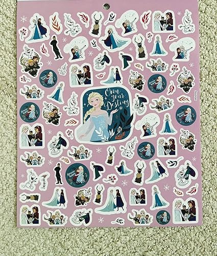 Miniatura 4 de Classic Disney Disney Frozen - Juego de calcomanías de Frozen – Frozen Elsa más de 500 calcomanías para niños pequeños (recuerdos y decoraciones de