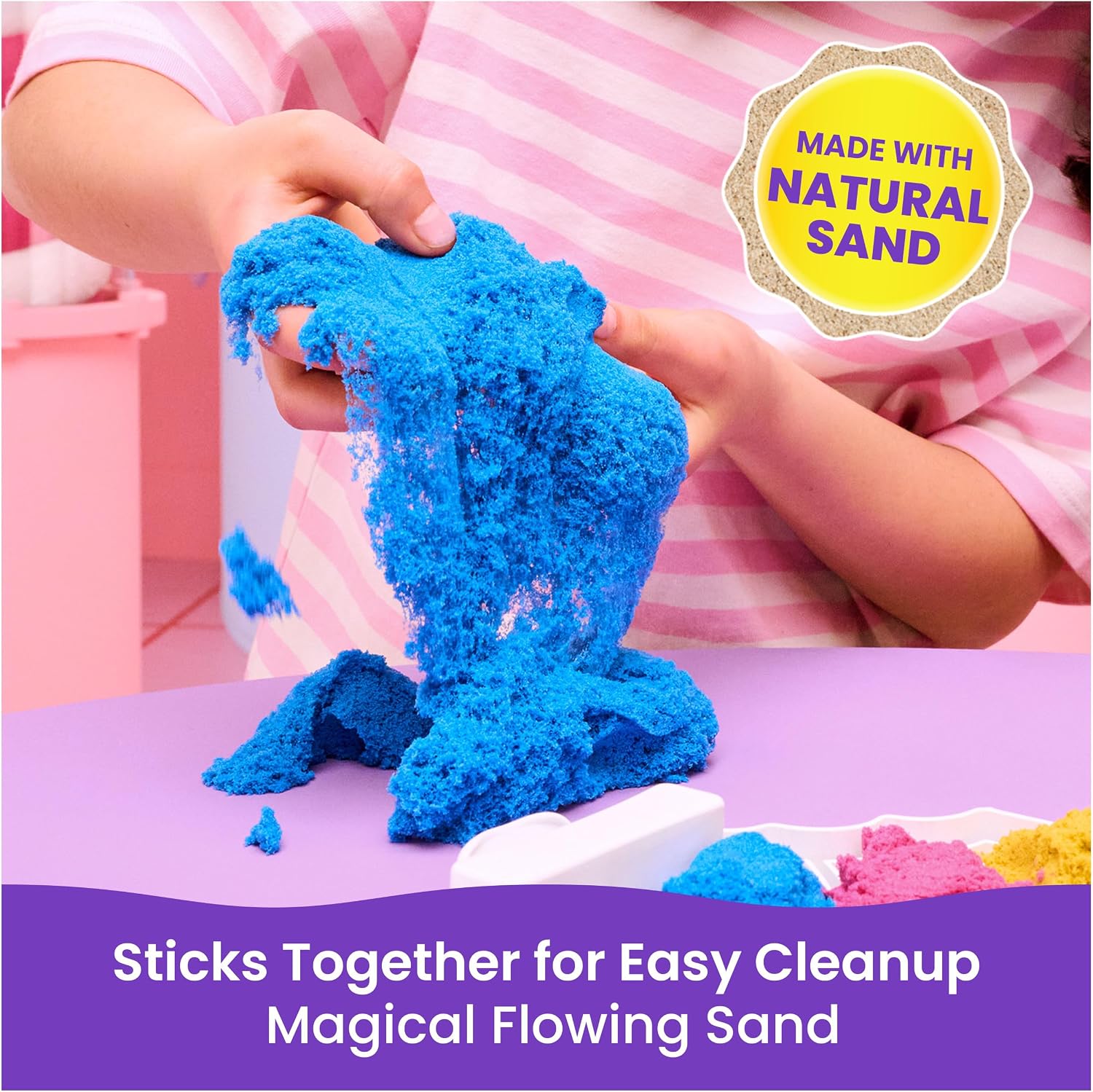 Kinetic Sand Sweet Station Moldable Play