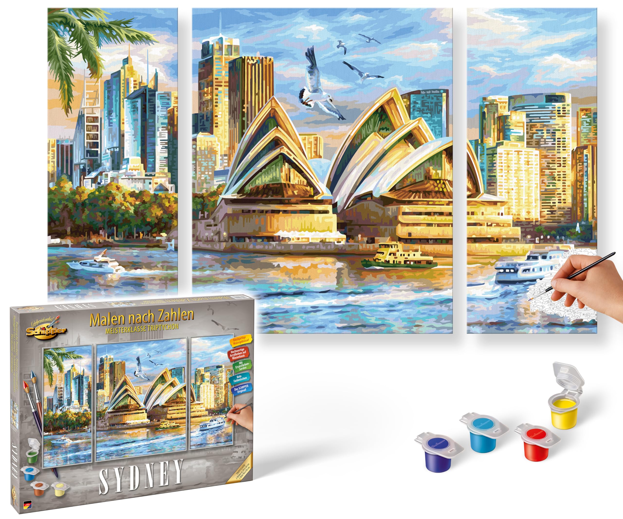 Schipper 609260909 - Paint By Numbers - Sydney - New