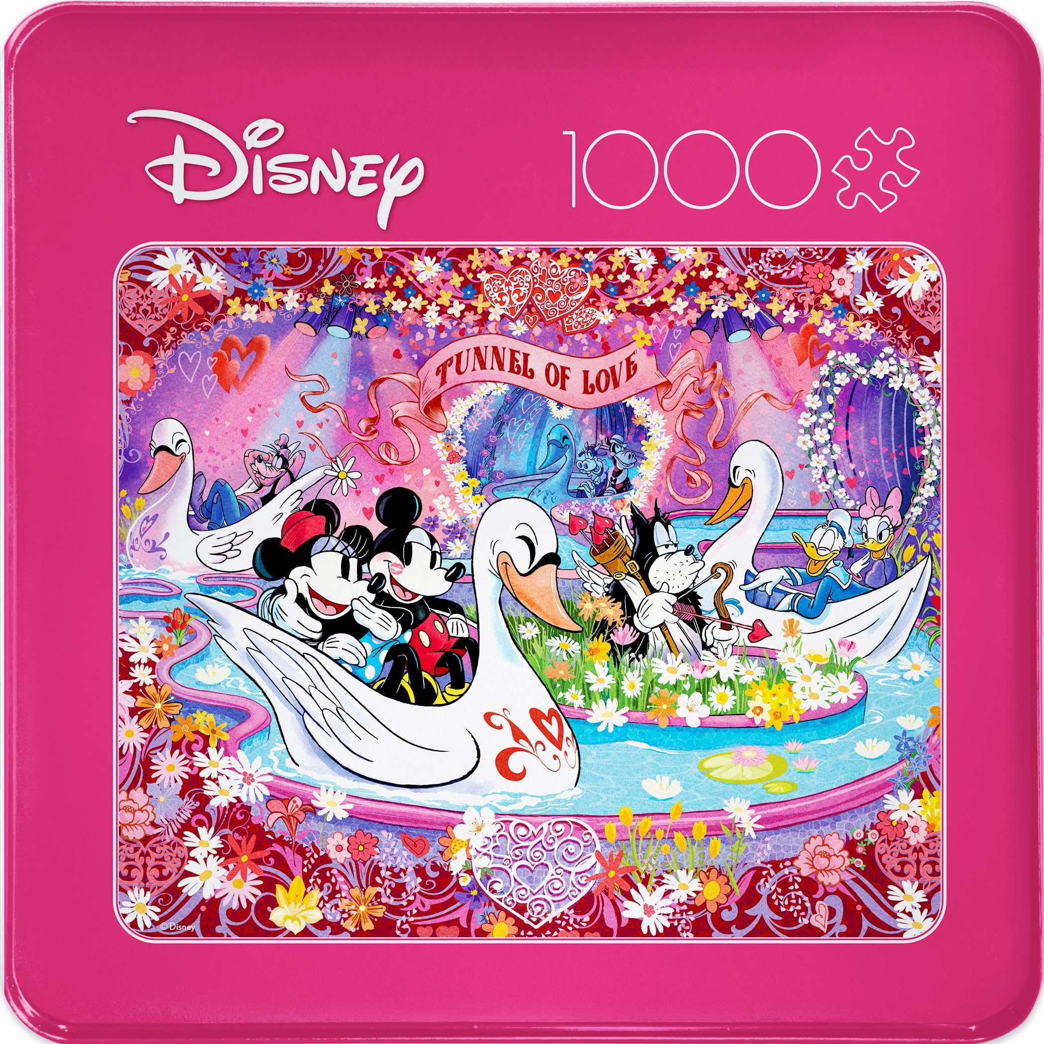 Amazon.com: Buffalo Games Disney Tunnel of Love 1000 Piece Jigsaw