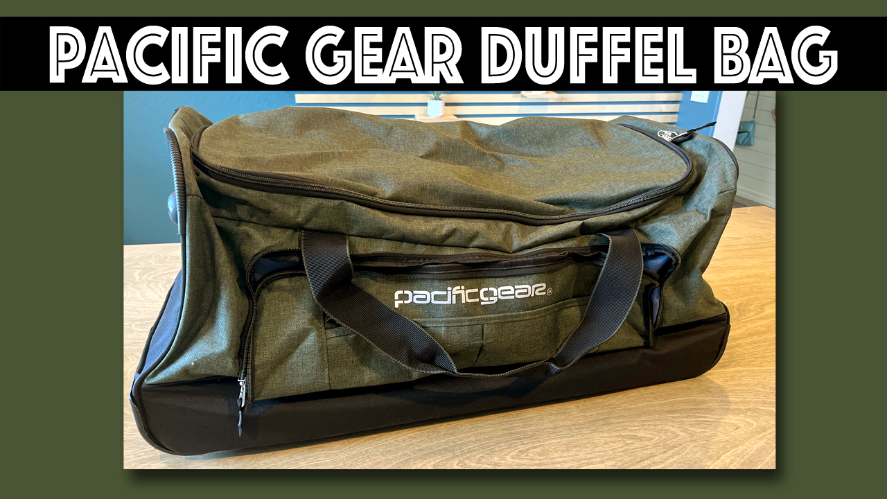 Pacific Gear Rolling Duffel Bag Pacific Gear 30-Inch Rolling