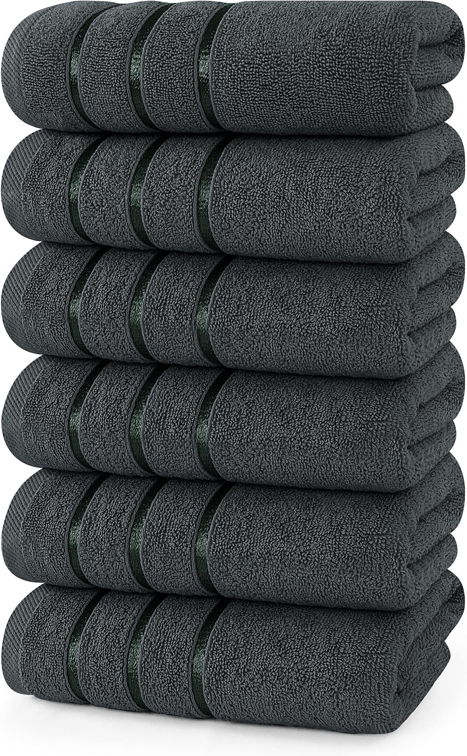 Utopia Towels Premium Bundle Cotton Washcloths Grey