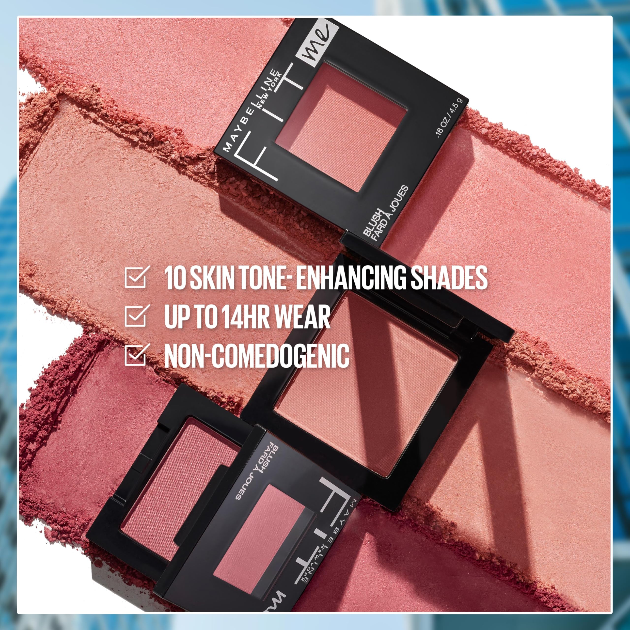 Amazon | Maybelline New York Fit Me Blush, Berry, 0.16 fl. oz