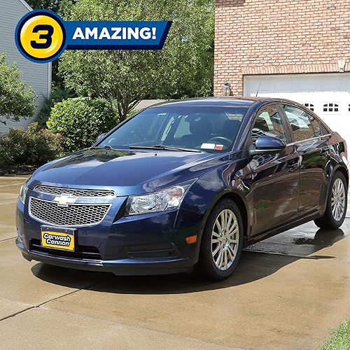 Miniatura 5 de Ontel Carwash Cannon boquilla de pistola de espuma blaster para coche, camión, barco y más - 5 configuraciones de pulverización, simplemente rocía