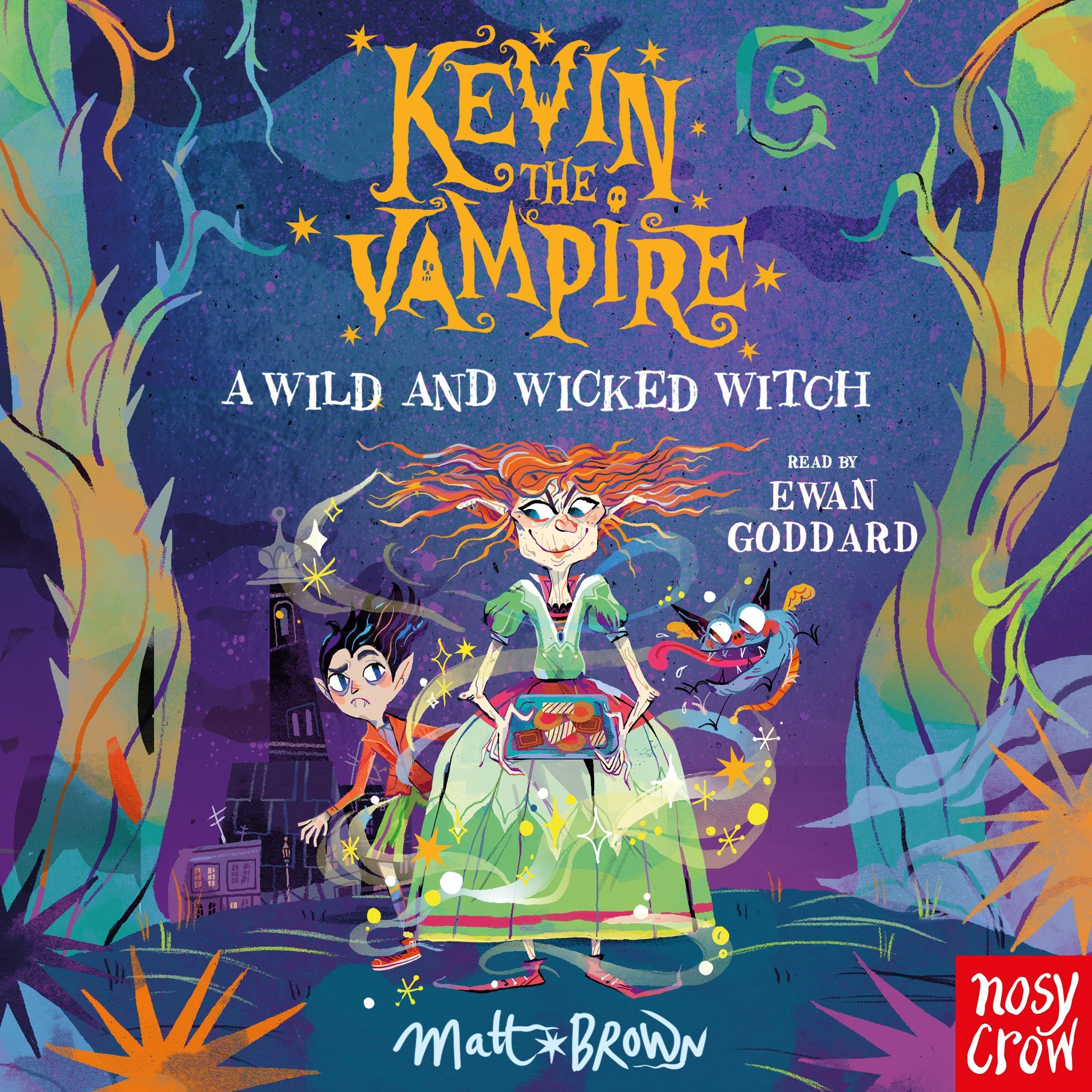 Cover art for Kevin the Vampire: A Wild and Wicked Witch