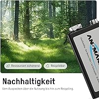 Vista 3 de Ansmann Baterías recargables de 9V 300 mah