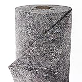 Non-tissé de bassin Aquagart 300g 28m² 2m de largeur I Non-tissé de protection stable pour...