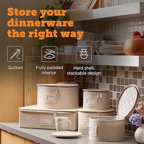 Miniatura 2 de storageLAB Contenedores de almacenamiento de China, Contenedores para organizar, Estuche rígido, Divisores de placa de fieltro, suministros de