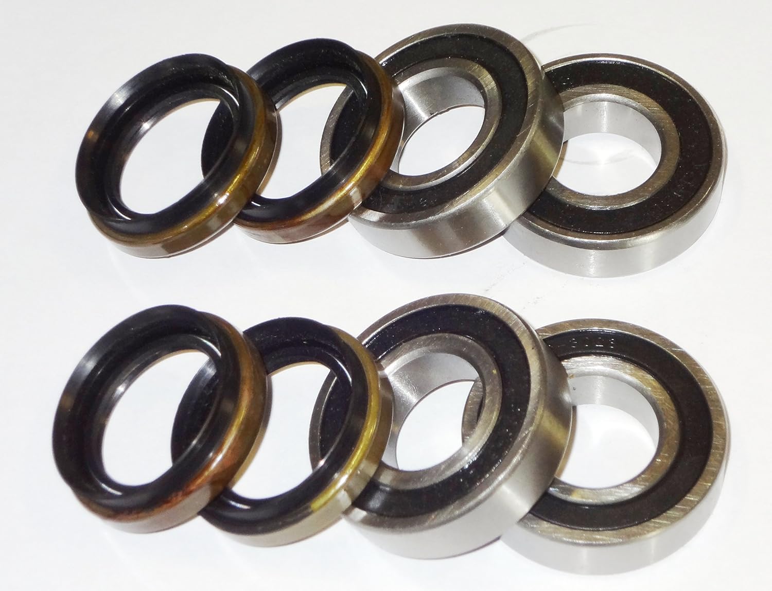 700 FI Rhino Both Rear Wheel Bearings Seals 2008-2014