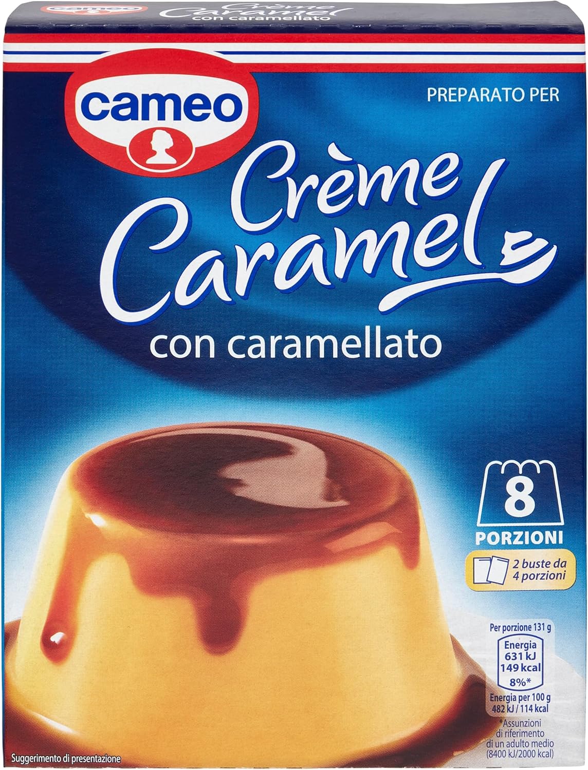 Cameo Preparato per Dessert Crème Caramel, 200g (Confezione da 5) - Immagine 2