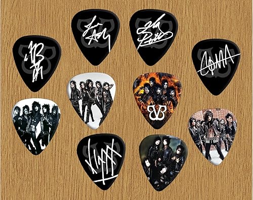 Black Veil Brides Signed Autograph Loose plektron Limited 500 sets plektron Black Veil Brides Signed Autograph Loose plektron Limited 500 sets plektron