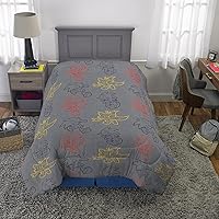 Vista 205 de Franco Ropa de cama para niños, edredón de microfibra suave, tamaño matrimonial, PJ Masks Paw Patrol Girls