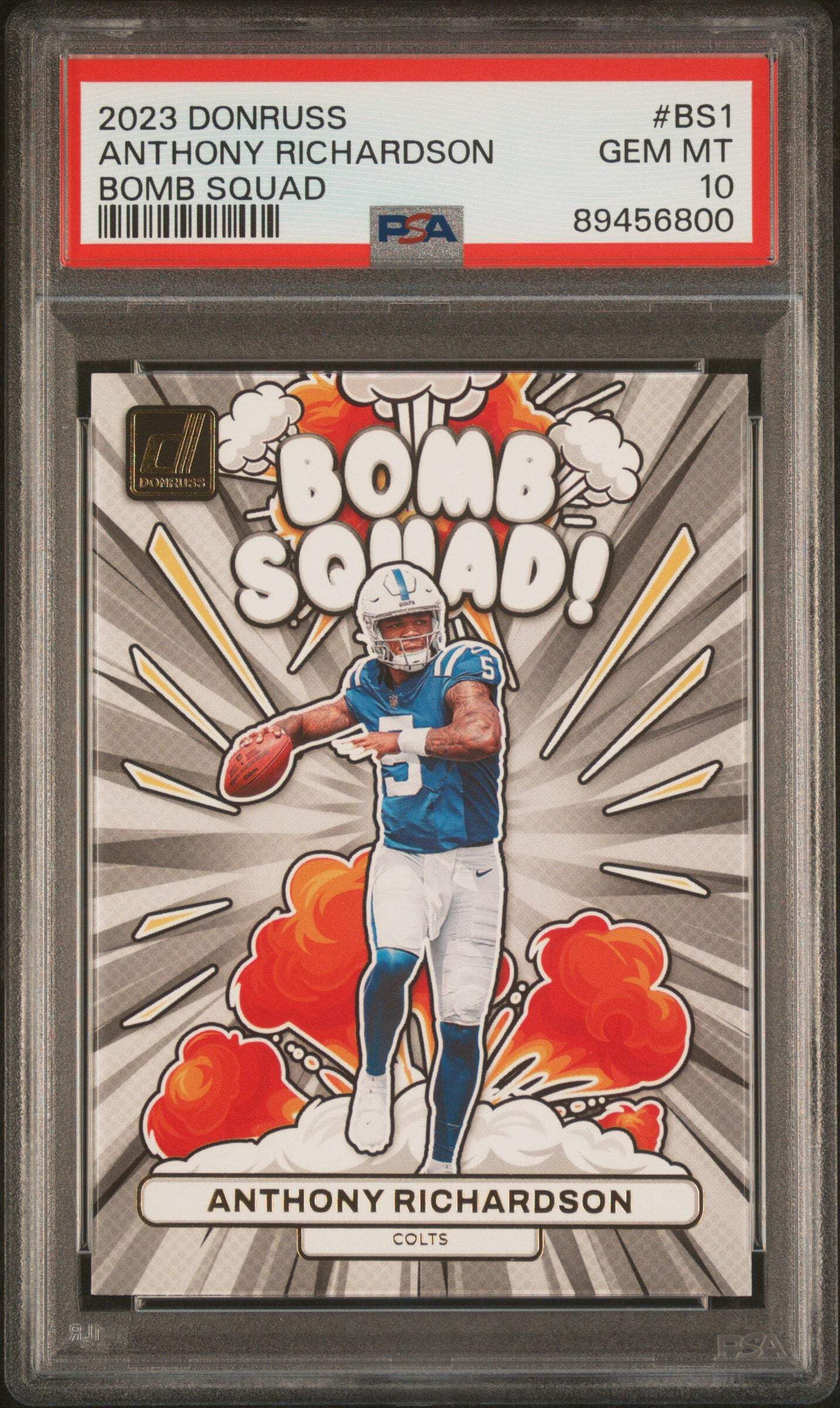 Amazon.com: Graded 2023 Panini Donruss Anthony Richardson #BS1