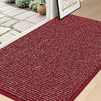Vista 14 de BEQHAUSE Tapete para puerta de Dirt Trapper de 20 x 32 pulgadas, antideslizante, lavable, tapete de entrada, resistente a la suciedad y absorbente