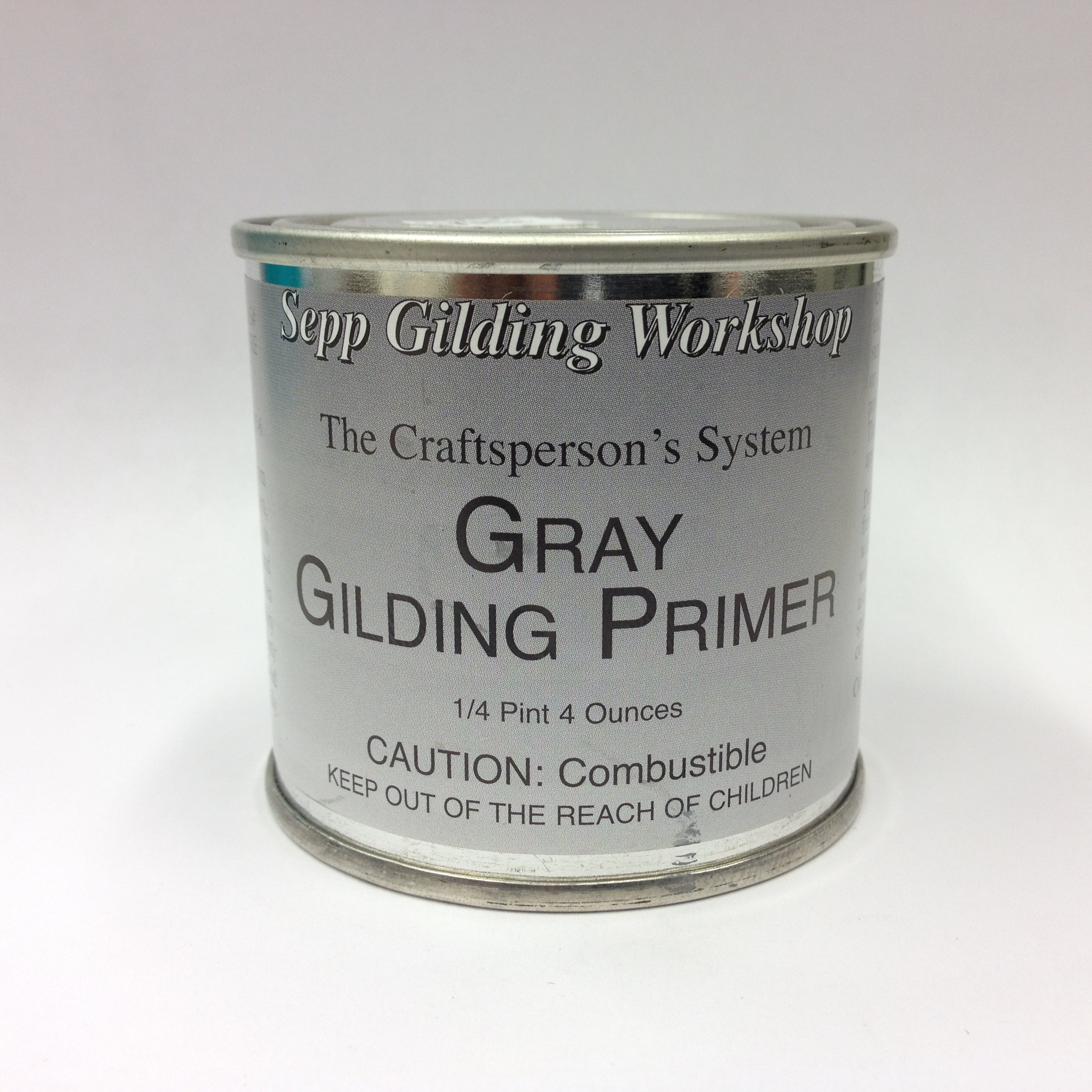 Sepp, Gilding Workshop, Gilding Primer, Gray, 4oz, GP/G