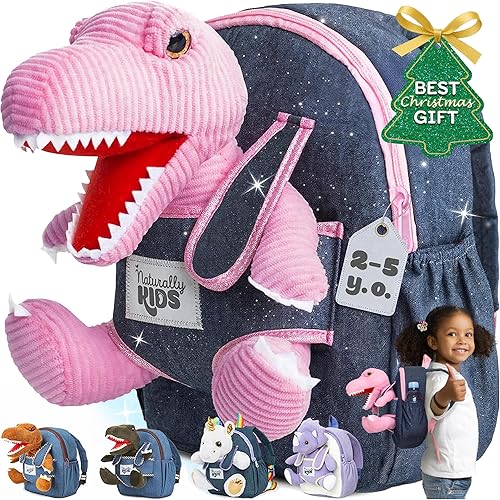 Miniatura 73 de Naturally KIDS - Juguetes de unicornio para niños y niñas de 2 a 3 años, regalos de cumpleaños, mochila de unicornio para niños pequeños 03 Unicornio