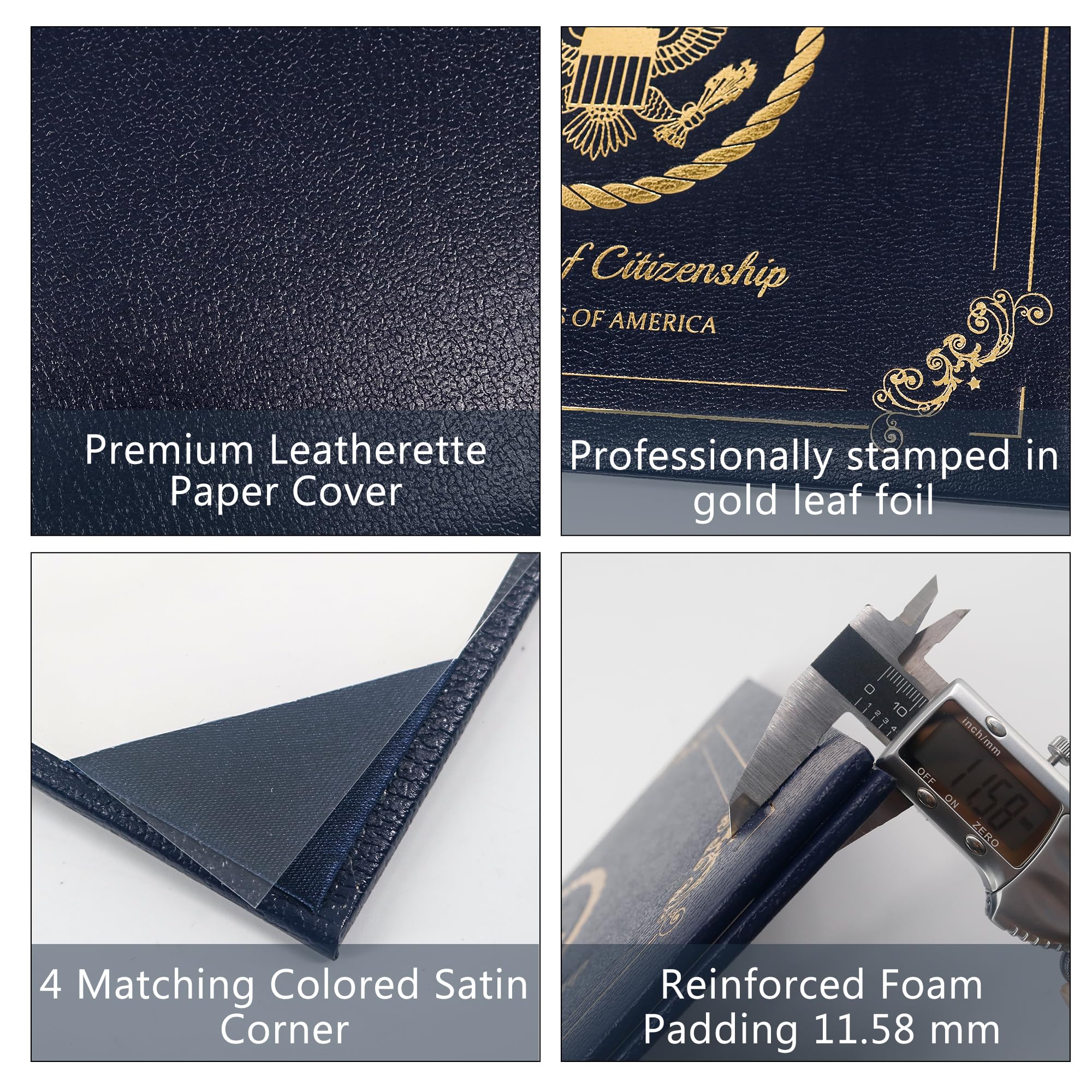 Snapklik com : GraduationMall US Citizenship Certificate Holder 2025