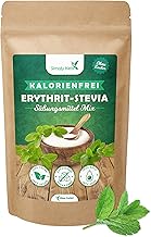 Simply Keto Erythritol Stevia Mix 1 kg - Natural Sugar Substitute without Calories - Stevia Erythritol Mix with 100% Sweetening Power Like Sugar - Vegan - Suitable for Lower Carb* & Ketogenic Diet