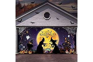 Giant Halloween Garage Door Cover
