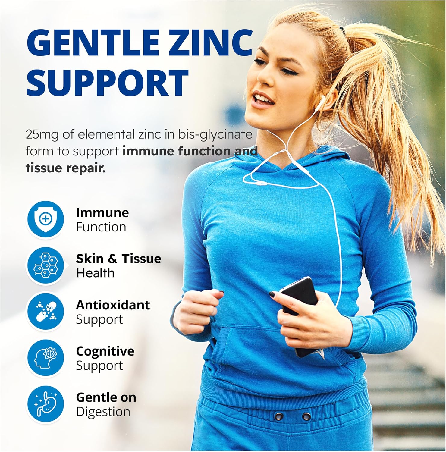 CanPrev Zinc Bisglycinate 25mg (120 viên) - Phuc Tran