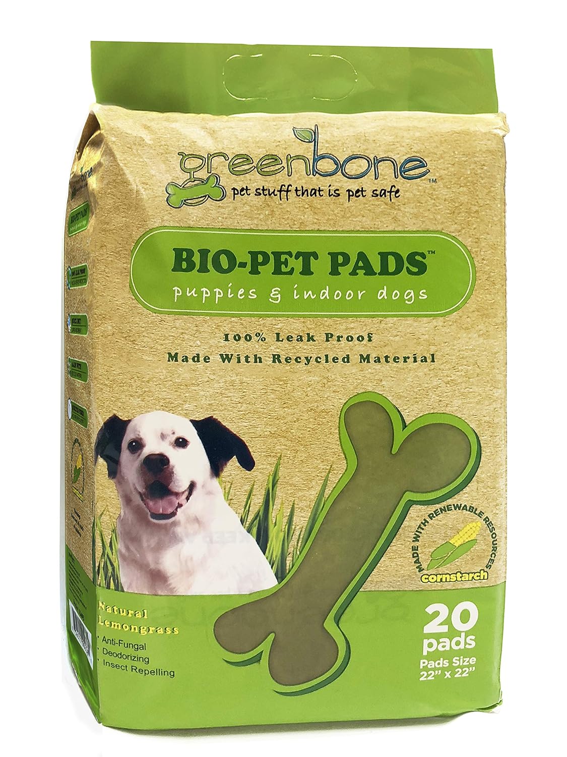 Greenbone 13403 20 Count Bio Pet Training Pads Amazon.in Home & Kitchen
