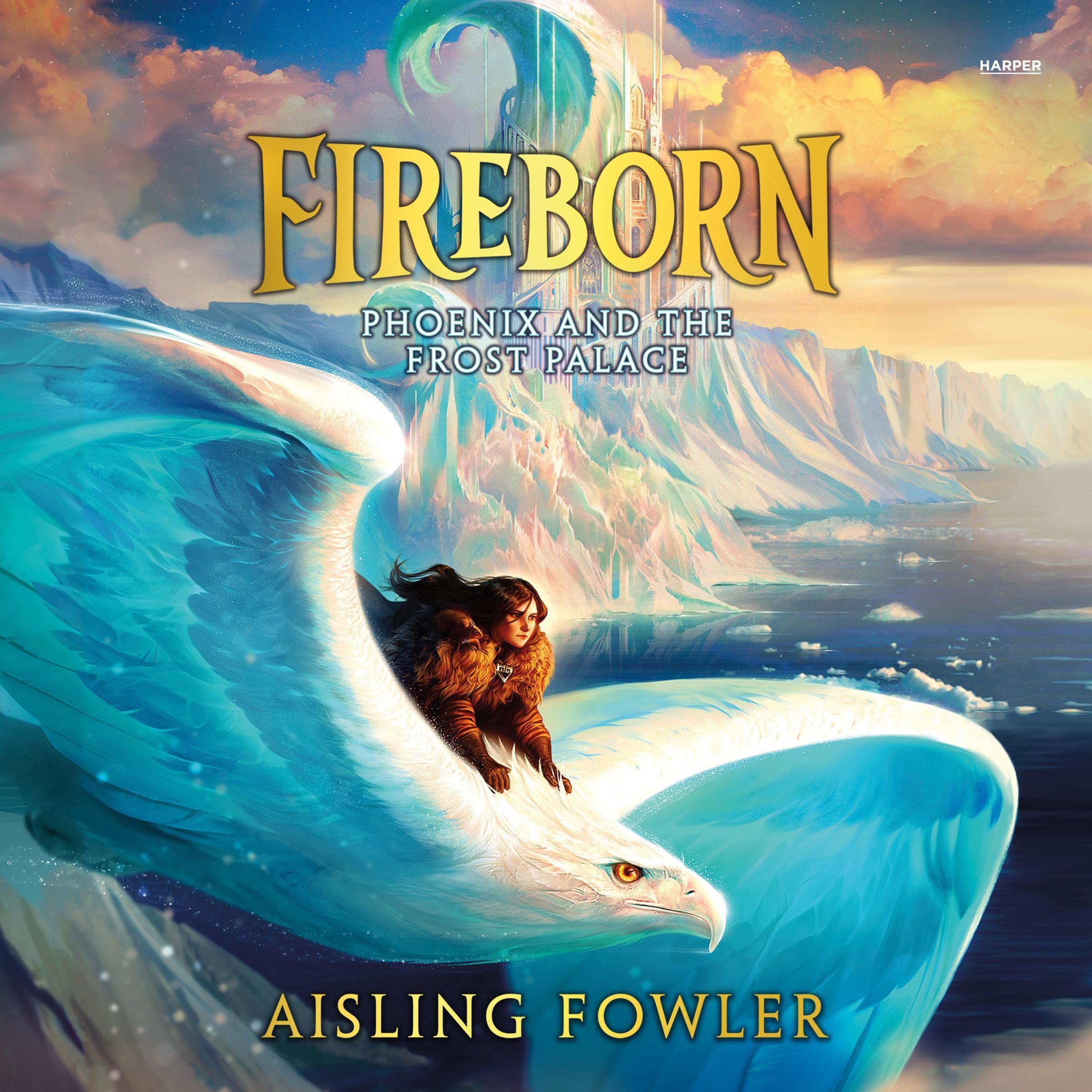 Cover art for Fireborn: Phoenix and the Frost Palace