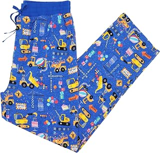 Little Sleepies Mens Pajamas, Viscose from Bamboo Pants, Family Matching | Wide-leg pants for mens pajamas set, soft, hypoallergenic PJ bottoms, mens sleepwear, eczema & sensory friendly, XS-3XL