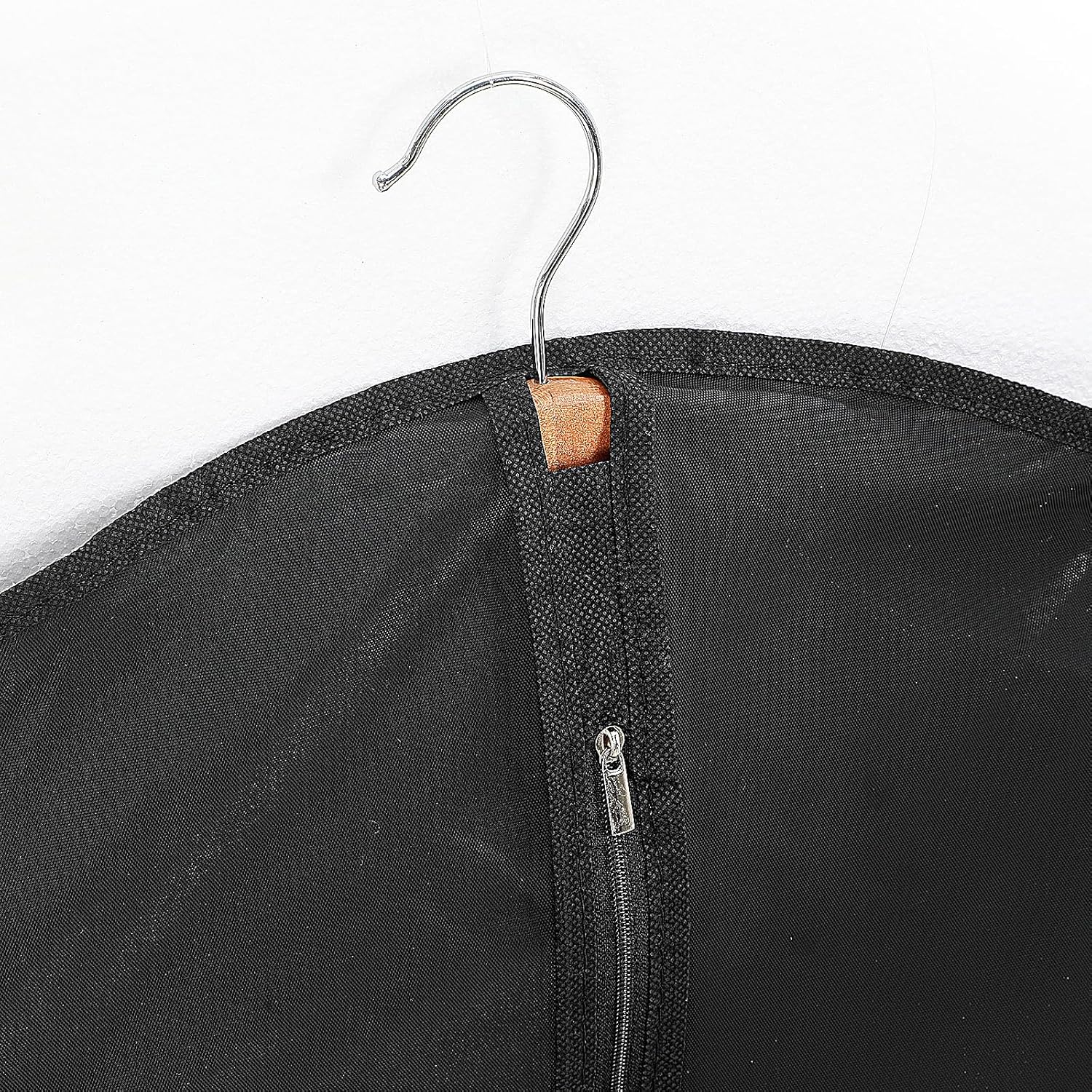 15 Pack Suit Bags Garment Bag for Men Storage 40-inch Clothes Cover with Clear Window and ID Card Holder for Suit Jacket, Skirt, Shirt and Coat - Image 5