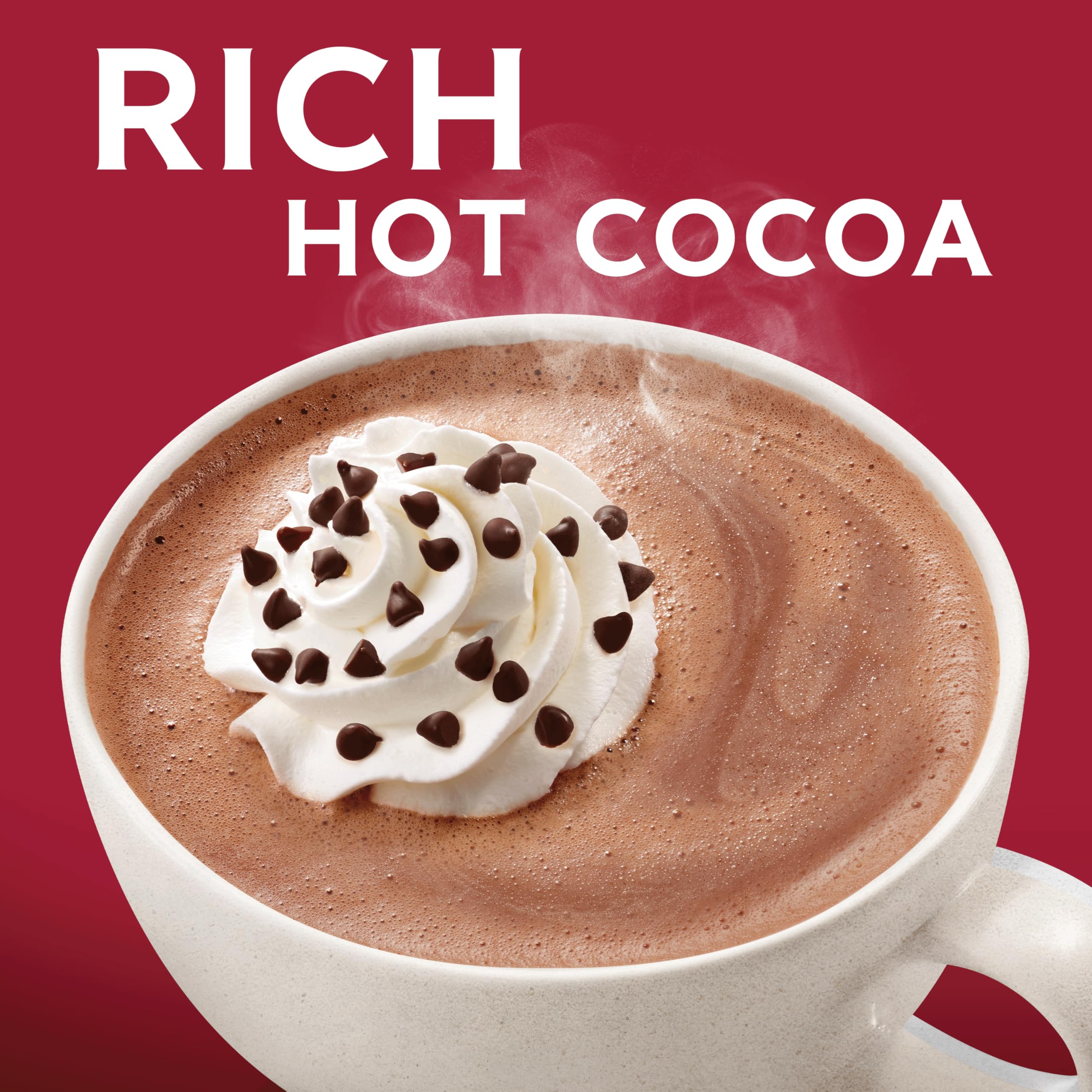 GHIRARDELLI Double Chocolate Hot Cocoa Mix 8 Single-Serve Packets Rich and Decadent Hot Cocoa Made with Premium Chocolate — view 5