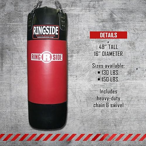 Miniatura 3 de Ringside Bolsa pesada Powerhide rellena suave Rojo/Negro,https://www.amazon.com/dp/undefined