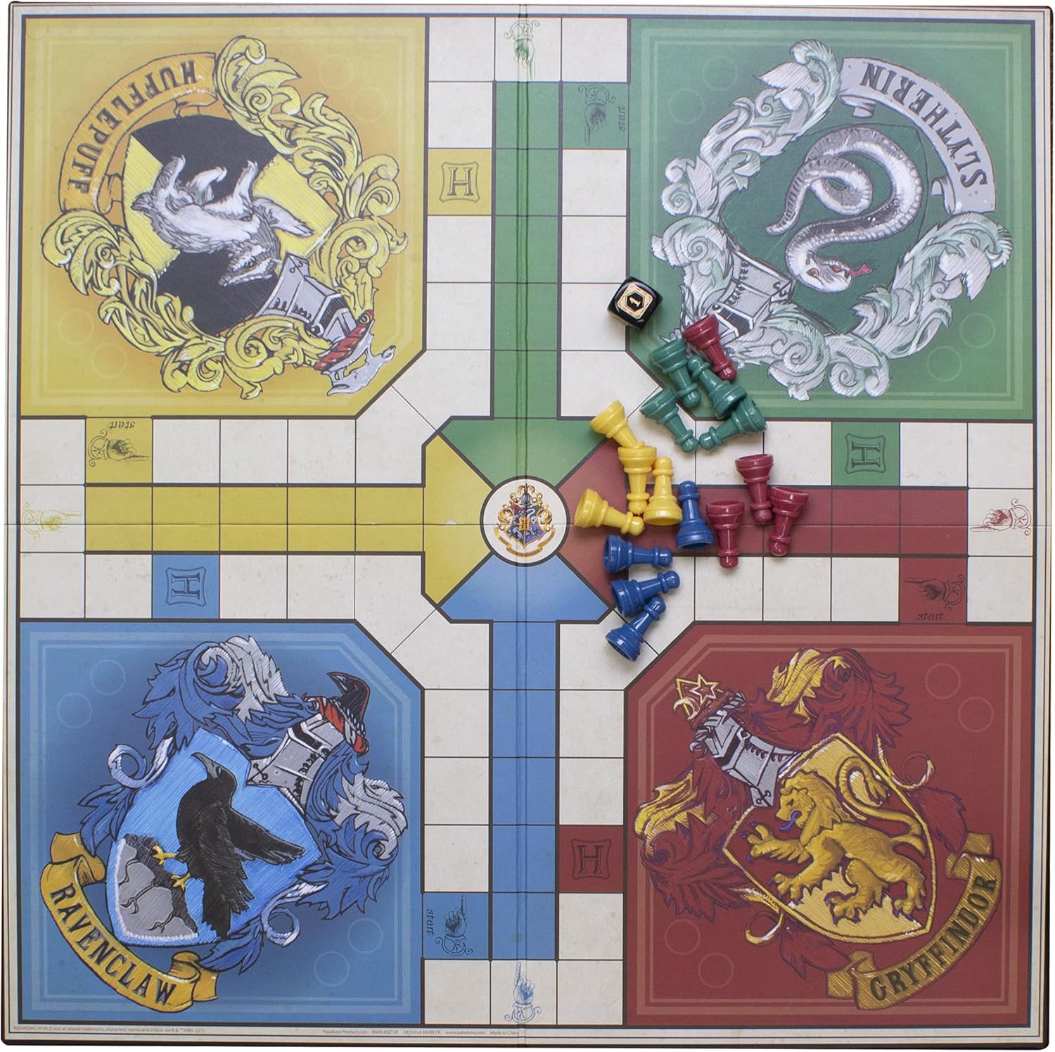 Paladone Hogwarts Ludo - Family Night Board Game - Ages 6+ 2-4 Players - Officially Licensed Harry Potter Merchandise - Image 3