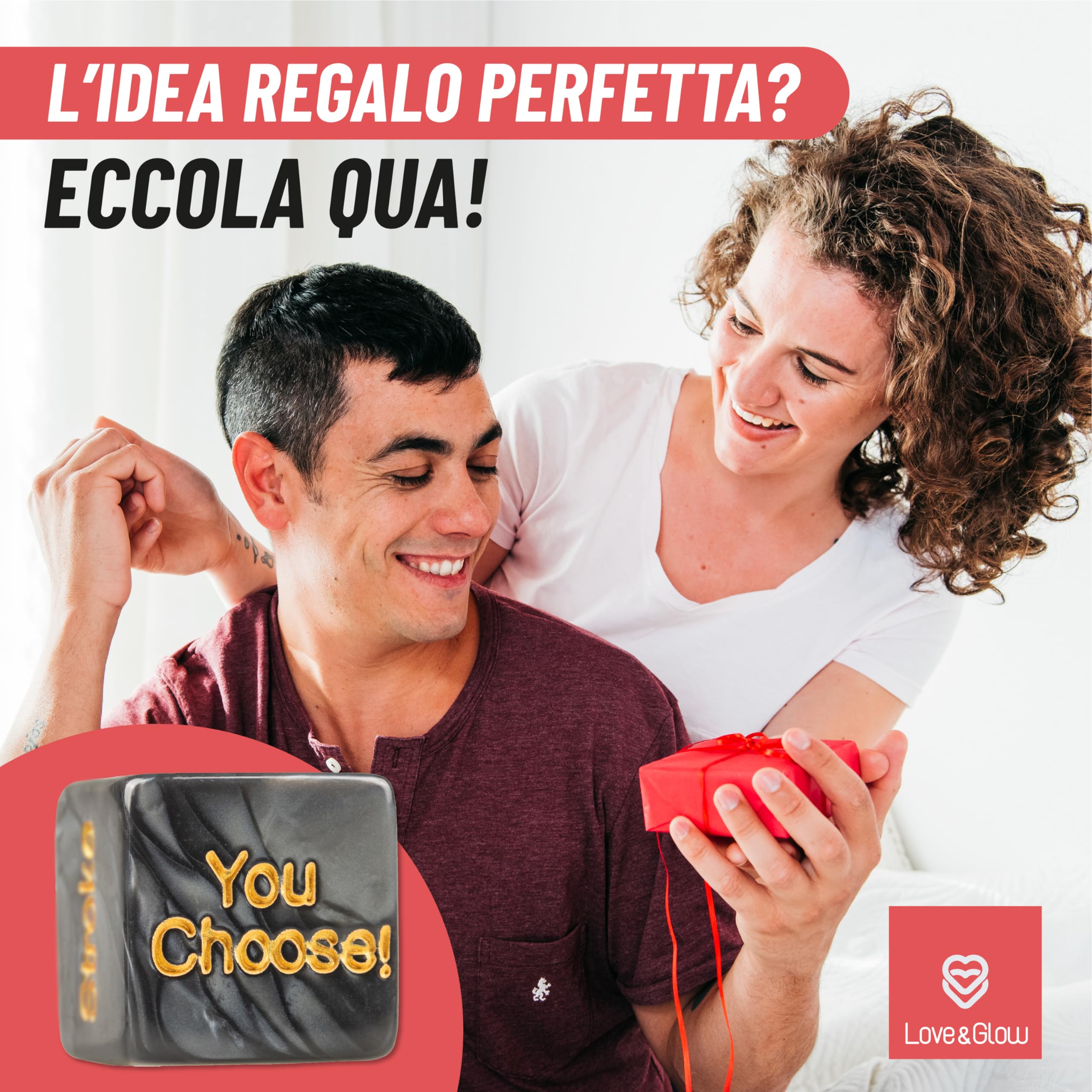 Set di 4 Dadi Gioco di Coppia - Gioco di Coppia da Camera, Regalo Romantico per San Valentino, Luna di Miele e Feste di Addio al Celibato