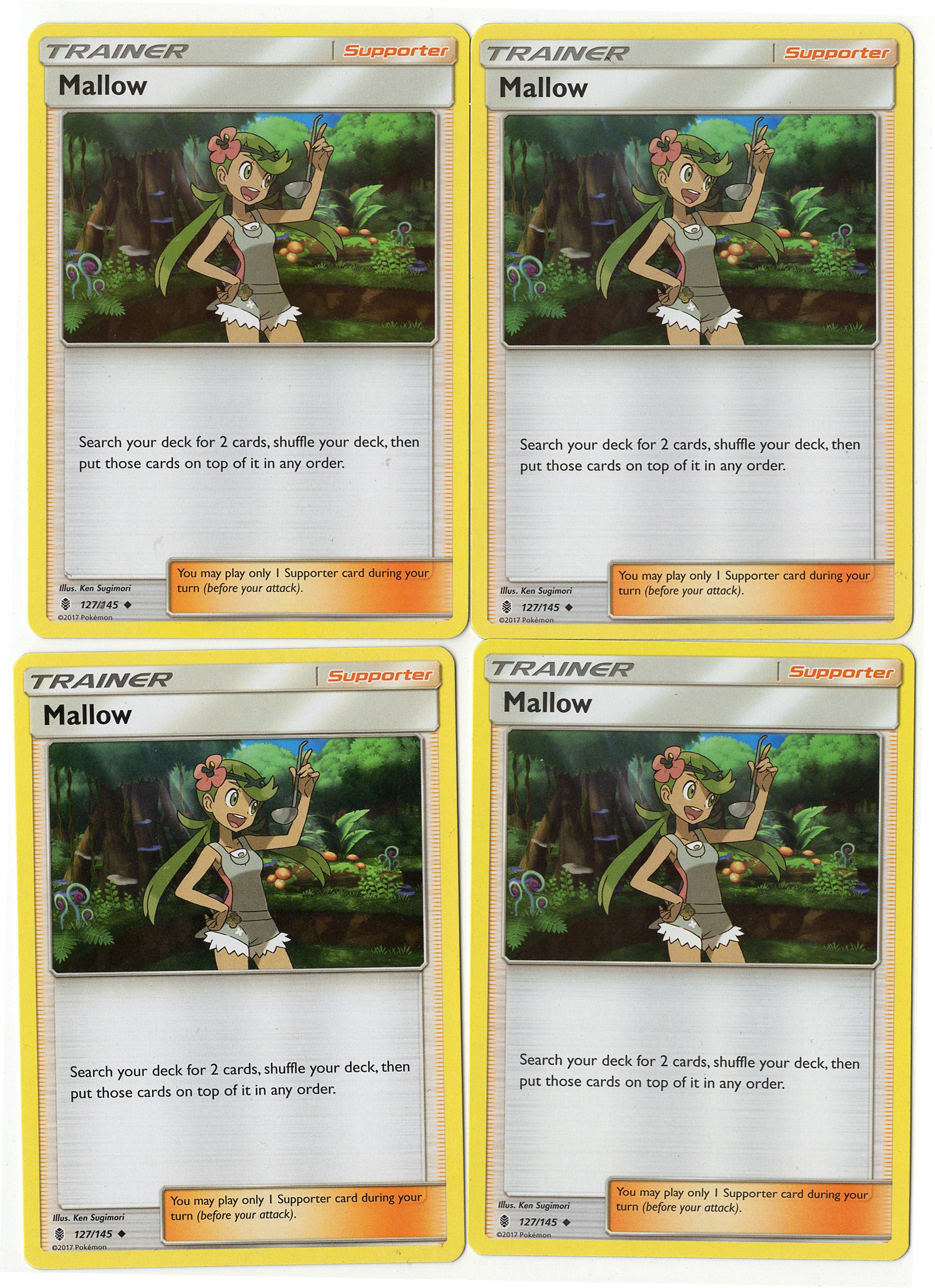 Mallow 127 145 Sun Moon Guardians Rising Trainer Card Set | Desertcart  Mauritius