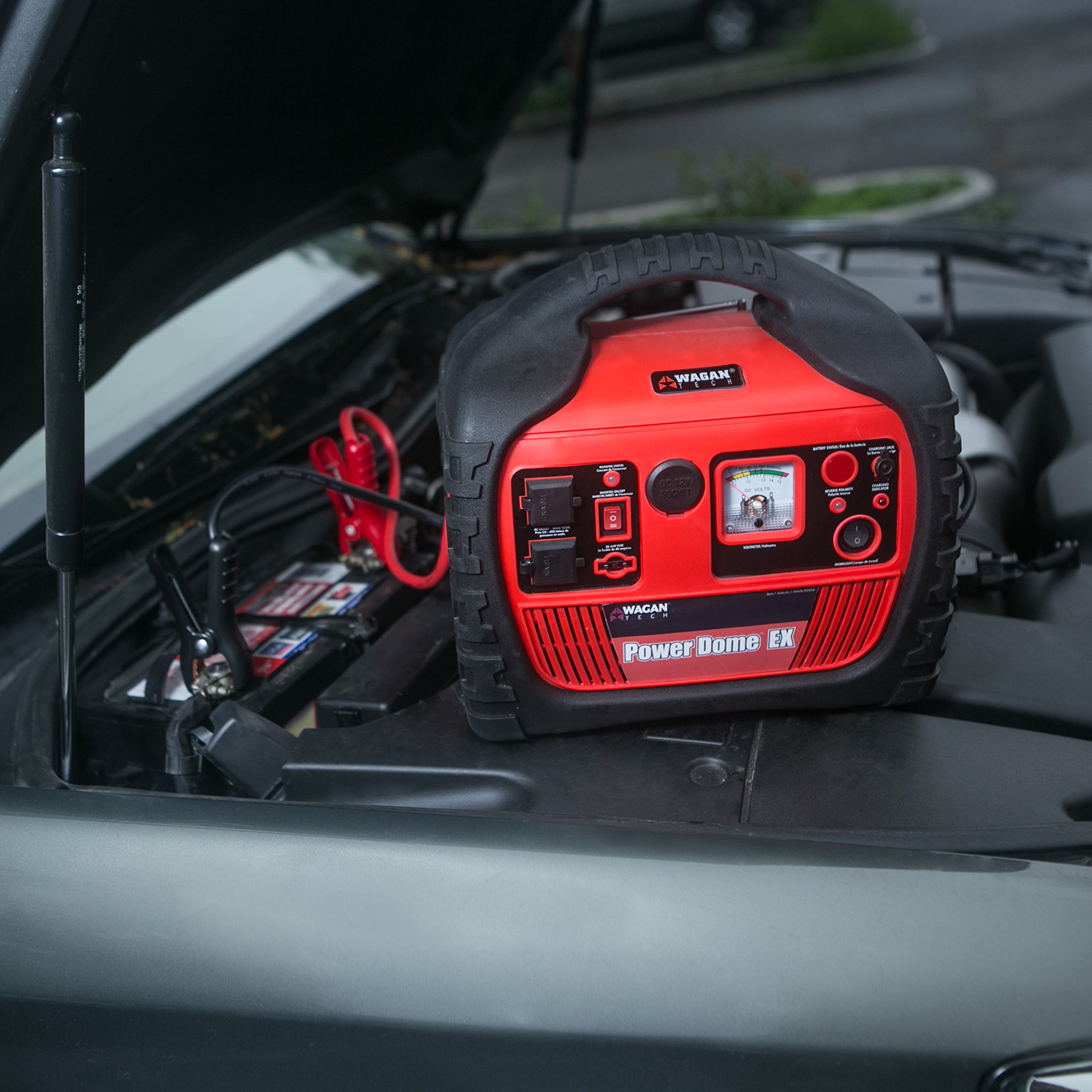 Wagan Power Dome EX 400Watt Jump Starter with BuiltIn Air Compressor