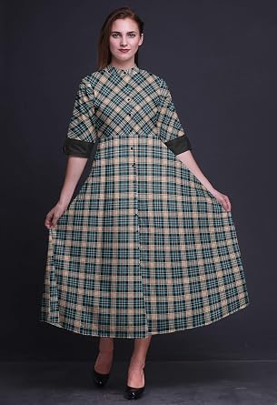 Bimba Button Down Print Mandarin Collar Roll Up Sleeves Fashion Shirt Dress