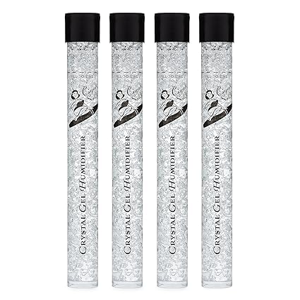 Cigar Sally Crystal Gel Humidifier Tube for Cigar Humidors - 4 Pack