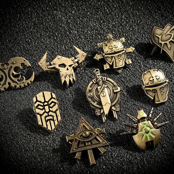 Starforged Warhammer 40K Xenos Broche Collection Pin's pour homme - 4