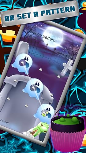 Tema de Halloween de Bloqueio de Aplicativo Inteligente
