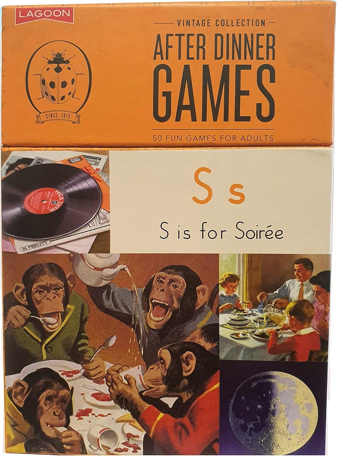 Lagoon Group The 3748 Ladybird Books After Dinner Game, Nylon/A