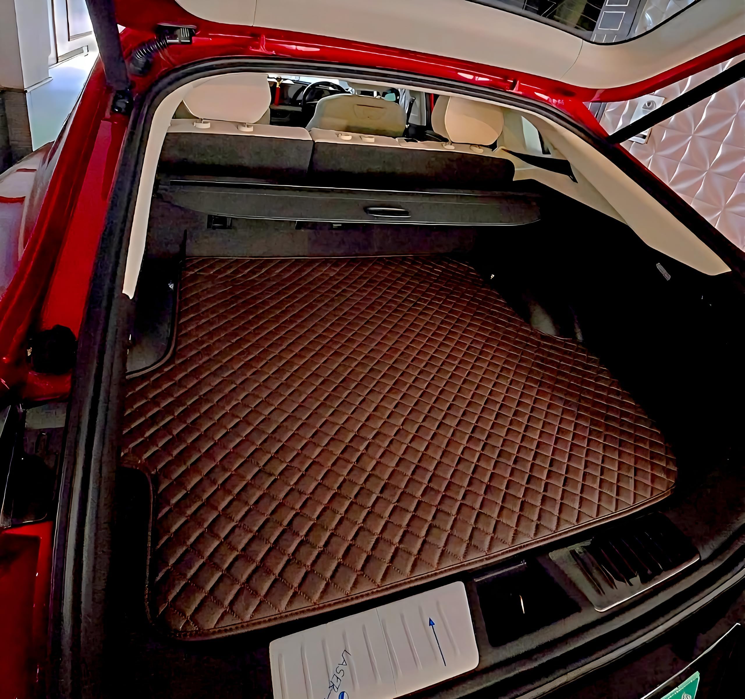 Car Boot Mat for MG Hector | Coffee with Coffee