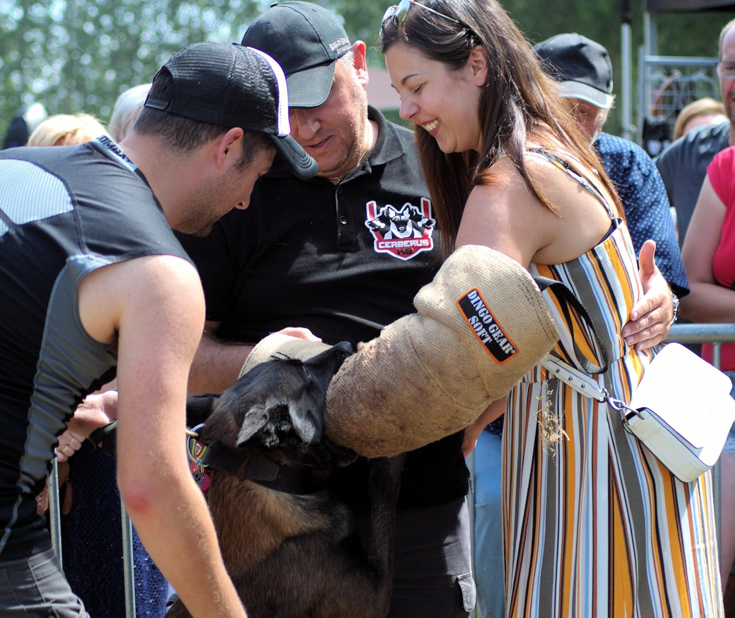 DINGO GEAR Soft Jute Mini Bite Sleeve with Handle...